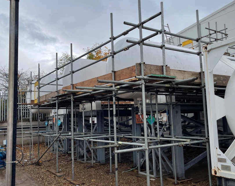 industrial scaffolding